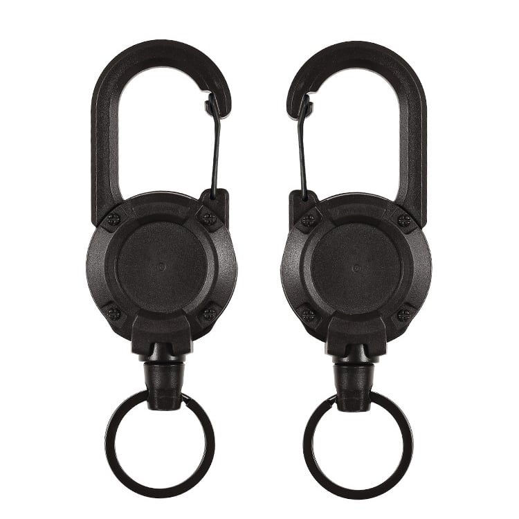 Buvala™-💥49% OFF💥Outdoor Automatic Retractable Wire Rope Luya Tactical Keychain