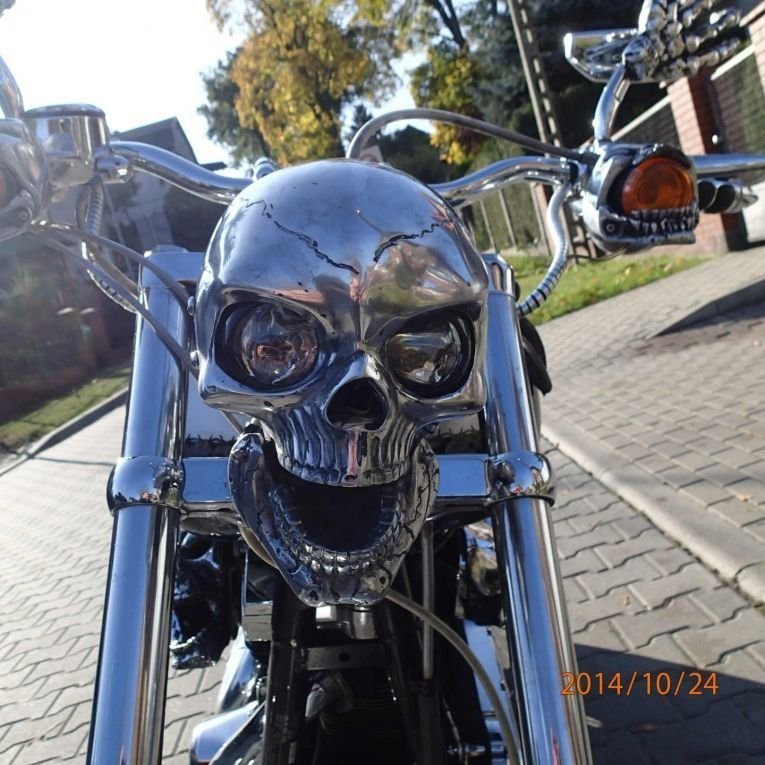 Buvala™-💀Motorcycle skull lamp🎃Halloween Pre