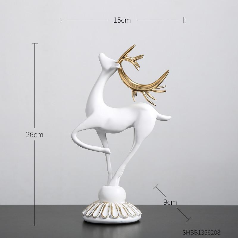 Buvala™-Handmade Golden Deer Animal Figurine