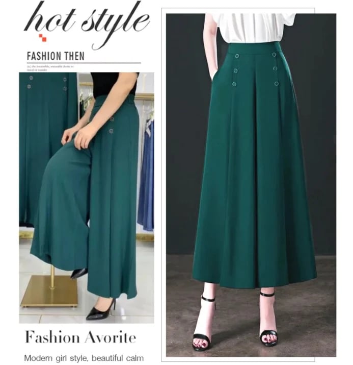 Buvala™-🔥LAST DAY 49% OFF - [Comfort and Slim] Stylish Pleated Wide-leg Pants