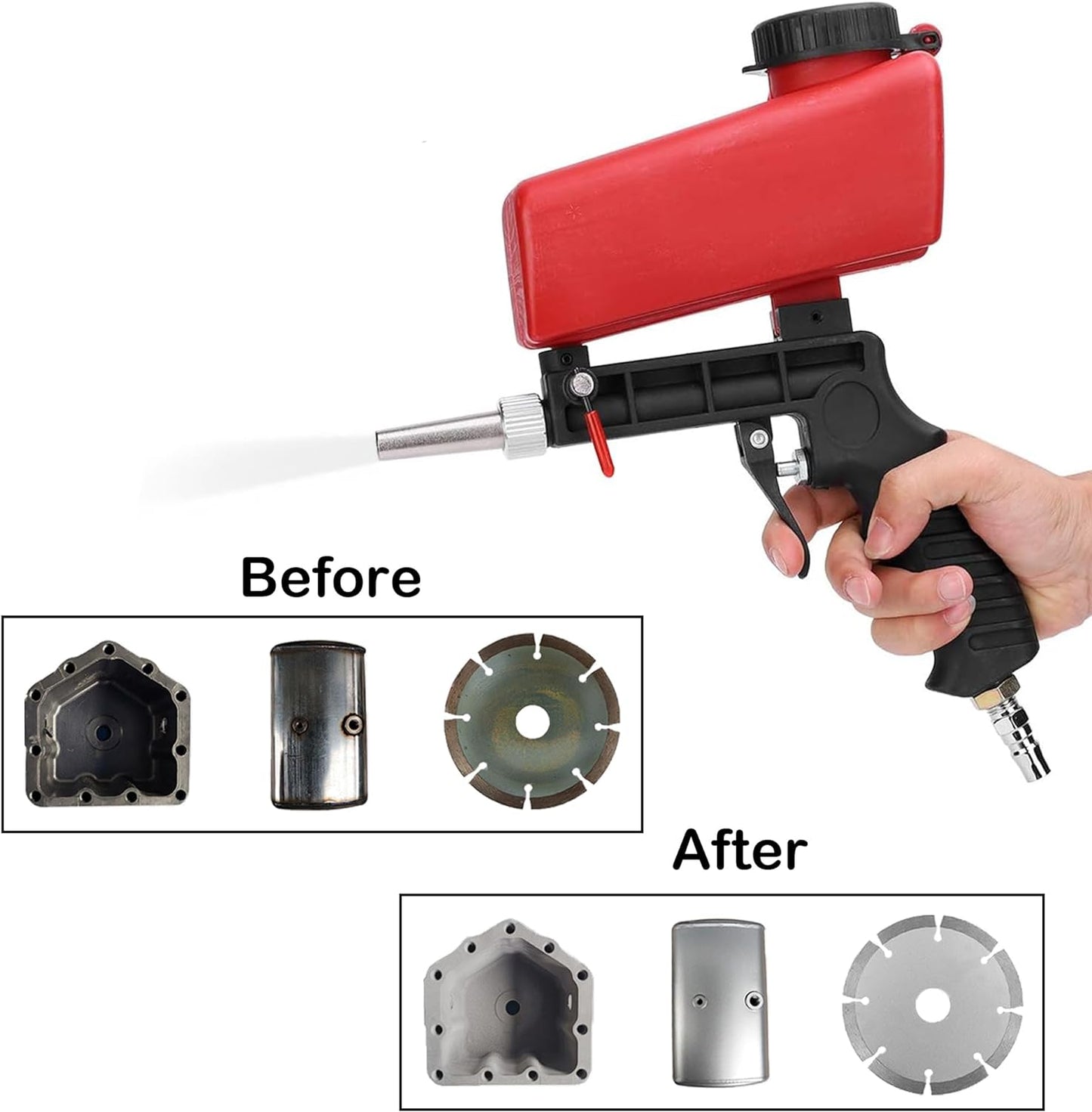 Buvala™-🔥Summer Hot Sale Promotion-49% OFF✨-Portable Pneumatic Sandblasting Gun