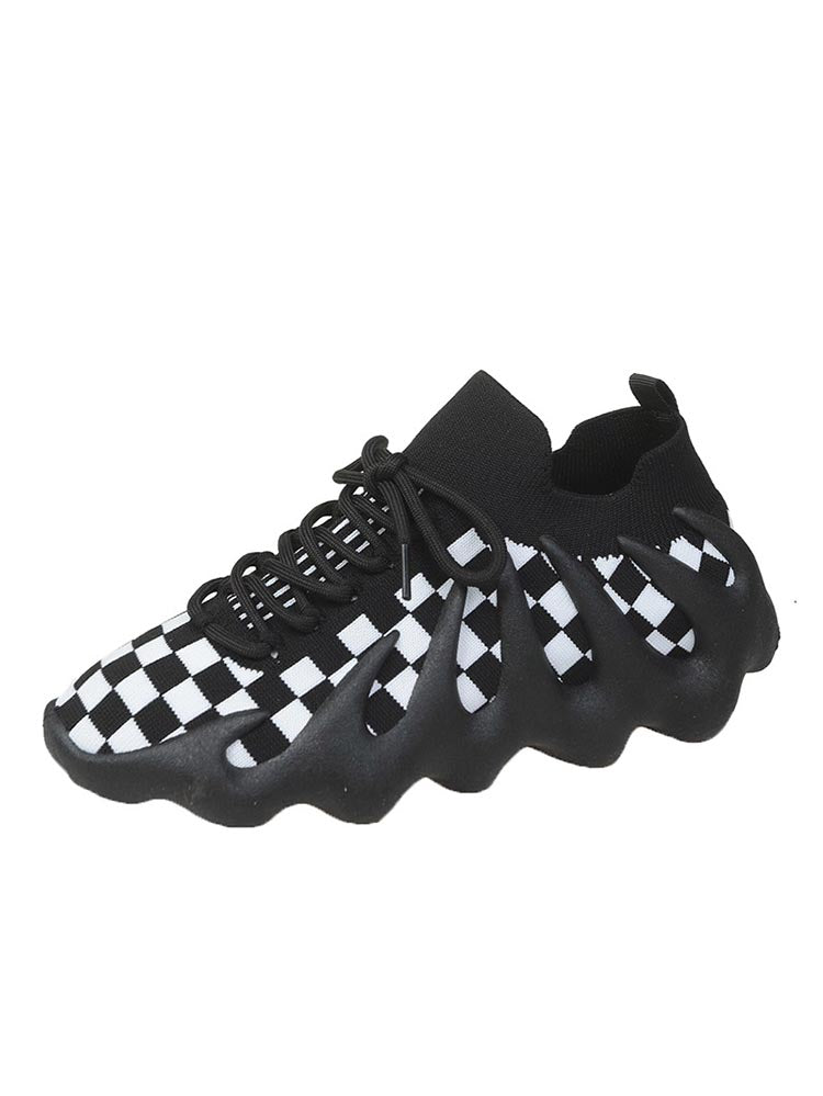 Buvala™-Lace-up Knit Breathable Sneakers