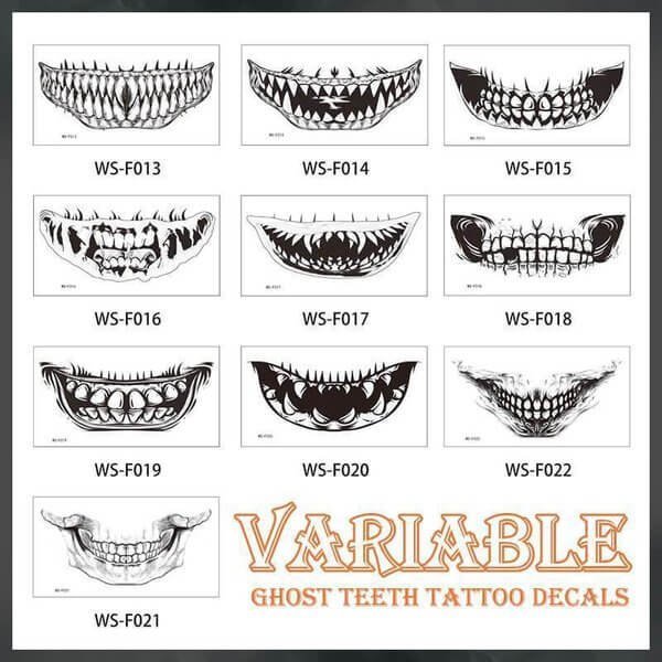 Buvala™-Halloween prank makeup temporary tattoo