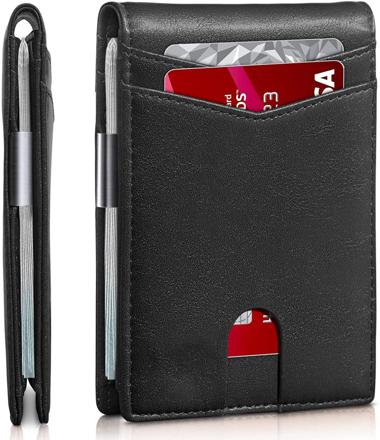 Buvala™-Elegant Anti-Theft Leather Wallet for Business Men