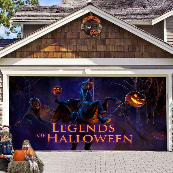 Buvala™-Hot Sale-Halloween 2024 Garage Door Decoration