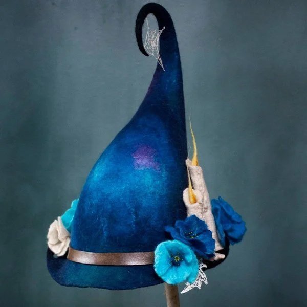 Buvala™-Halloween Party Felt Witch Hats