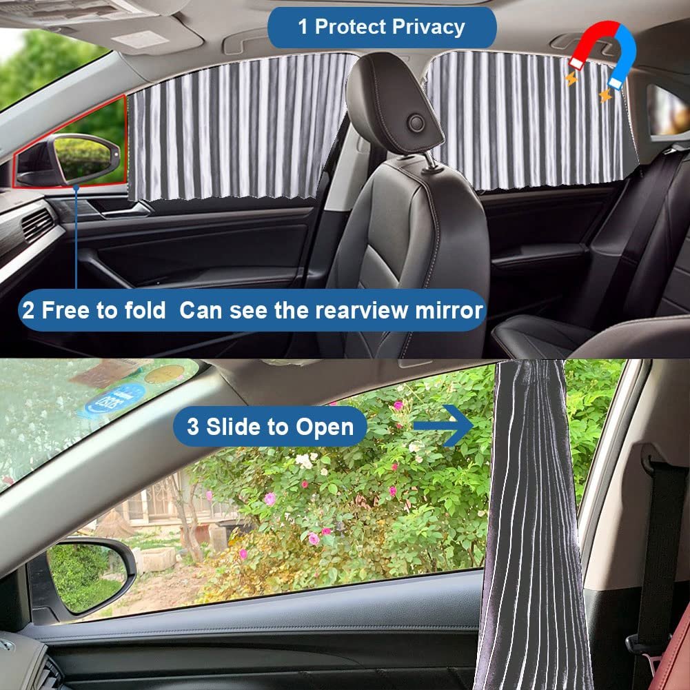 Buvala™-🔥Universal Fit Magnetic Car Side Window Privacy Sunshade