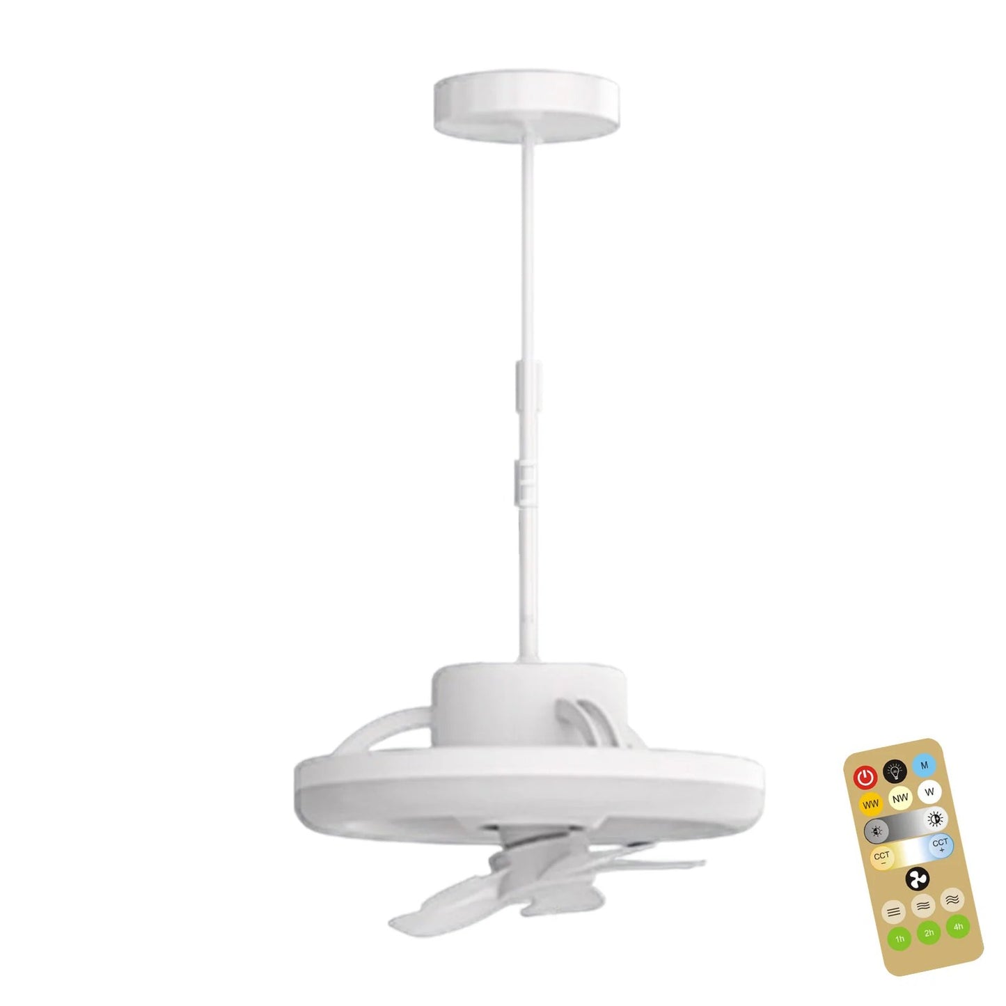 Buvala™-Fast Shipping Worldwide - LED Swing Head Fan Light