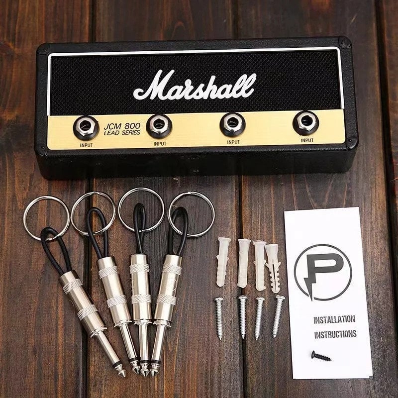 Buvala™-⏰ 🎸🔑Musical Jack Rack Key Holder-Guitarist's Key Organizer