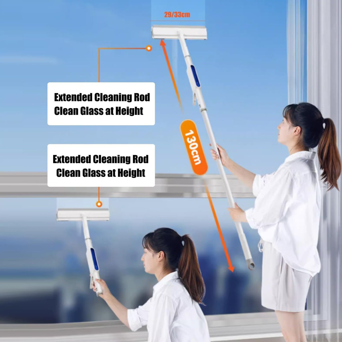 Buvala™-🔥Hot Sale - 49% OFF🔥 Squeegee for Window Cleaning with Spray