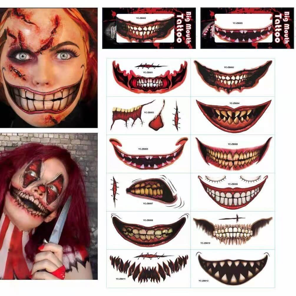 Buvala™-Halloween prank makeup temporary tattoo