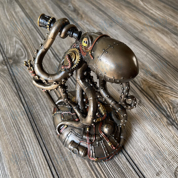 Buvala™-Steampunk Seabed Hiker Octopus Statue Decor