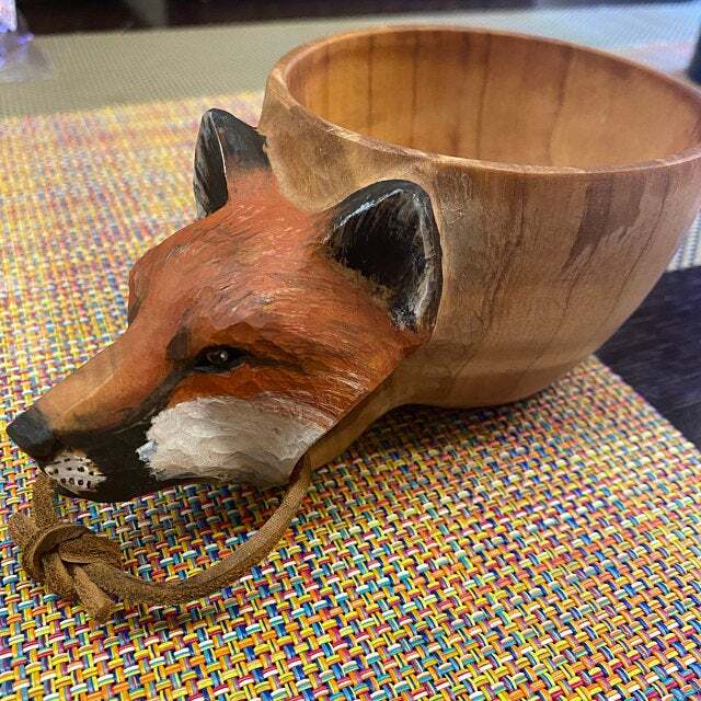 Buvala™-Hand Carved Wooden Mug