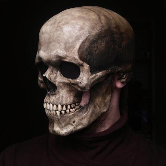 Buvala™-Full Head Skull Mask (helmet with movable jaw)