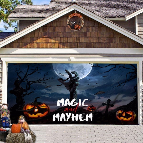 Buvala™-Hot Sale-Halloween 2024 Garage Door Decoration