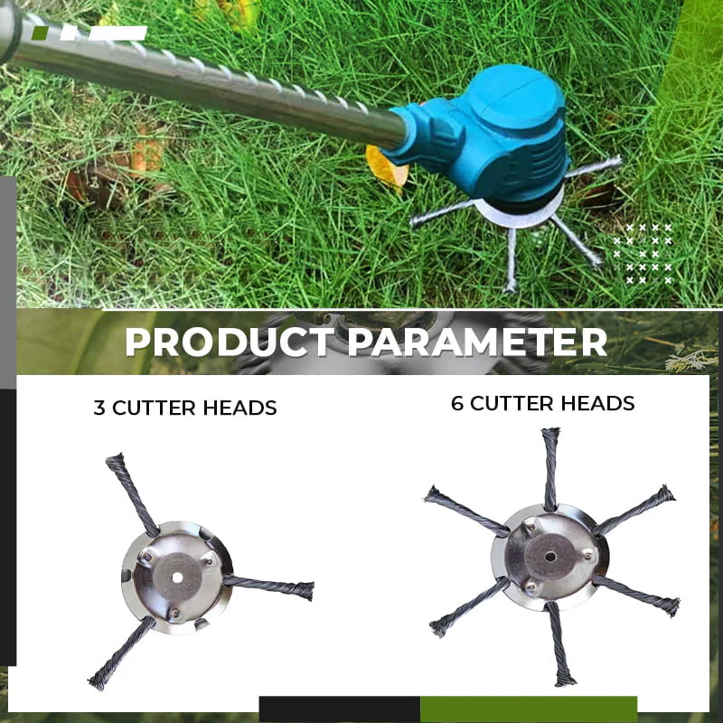 Buvala™-🔥LAST DAY 53% OFF🎁Steel Wire Grass Trimmer Head