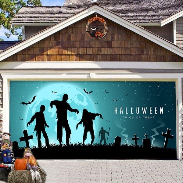 Buvala™-Hot Sale-Halloween 2024 Garage Door Decoration