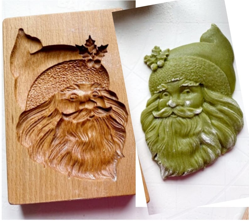 Buvala™-Wood Grain Cookie Knife - Cookie Embossing Mould