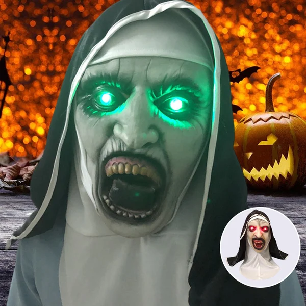 Buvala™-👻49%OFF🎃 Halloween Nun Scary Mask