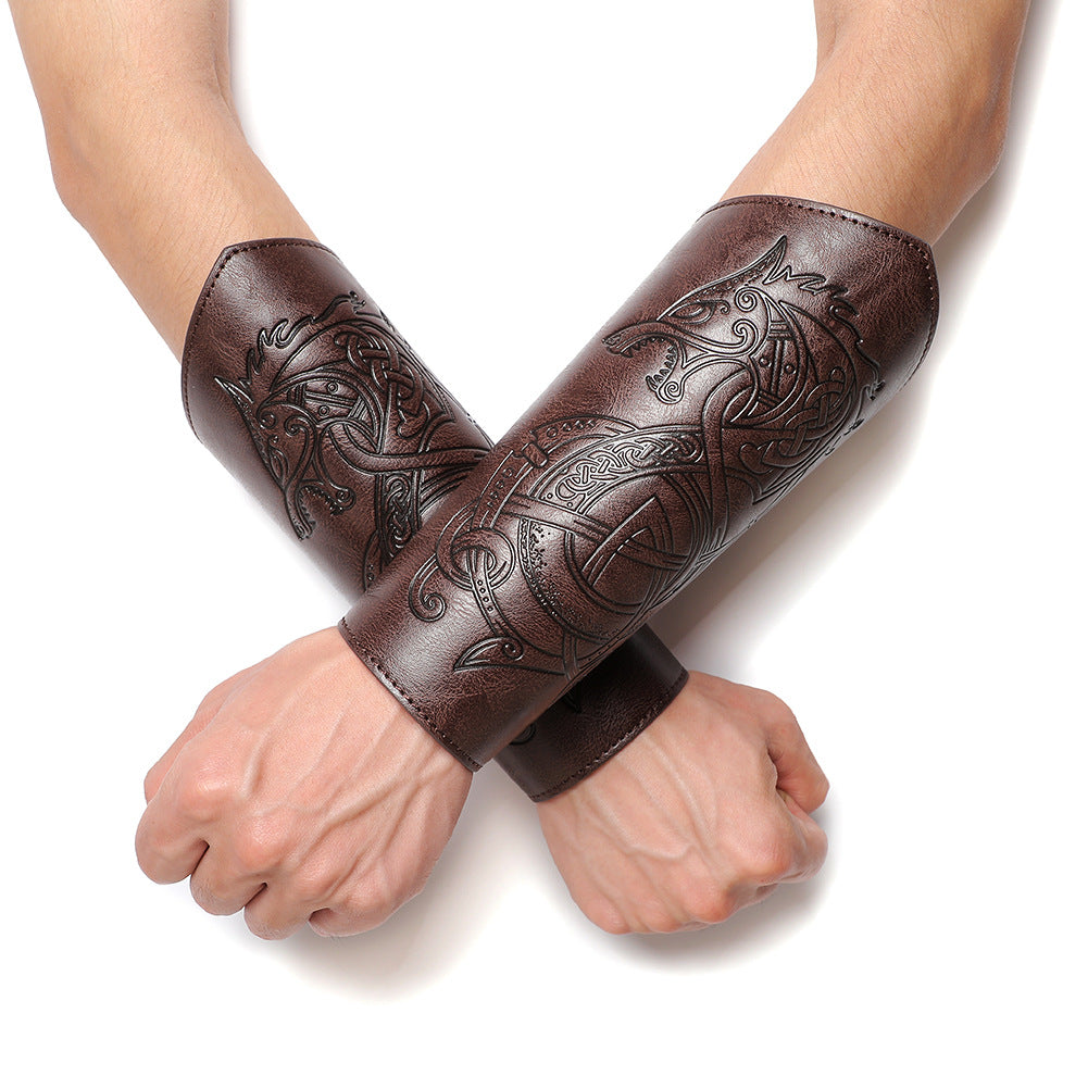 Buvala™-Viking Handmade Leather Wristband