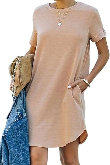 Buvala™-Short Sleeve T-shirt Dress(Buy 2 Free Shipping)