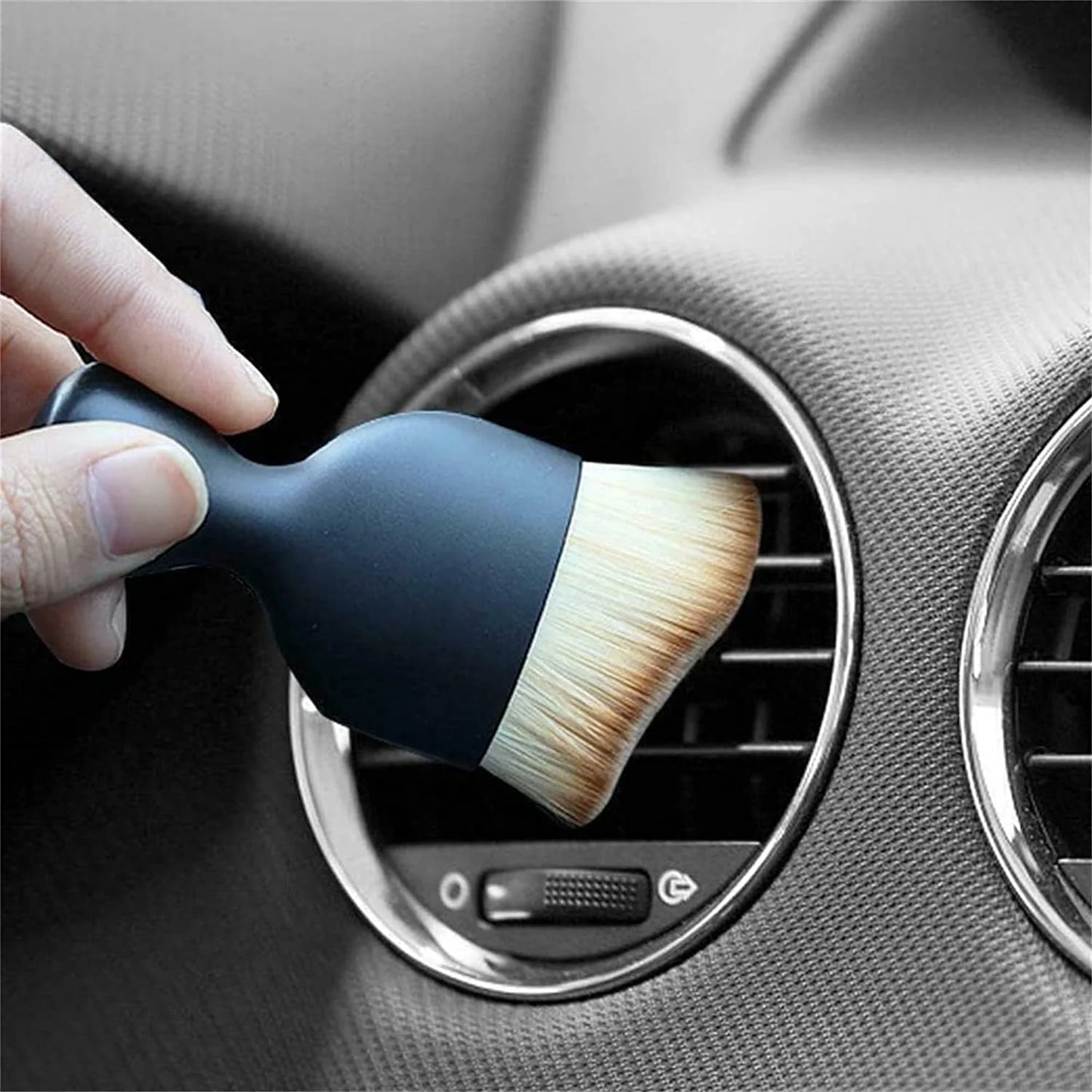 Buvala™-🔥Hot Selling🔥Exclusive Logo Customization🚗Car Interior Cleaning Multi-Tool Brush(2PCS)