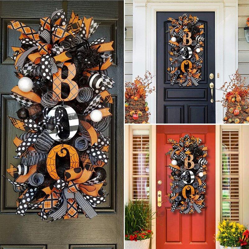 Buvala™-Halloween Swag Wreath Fall Wreath-HOT SALE