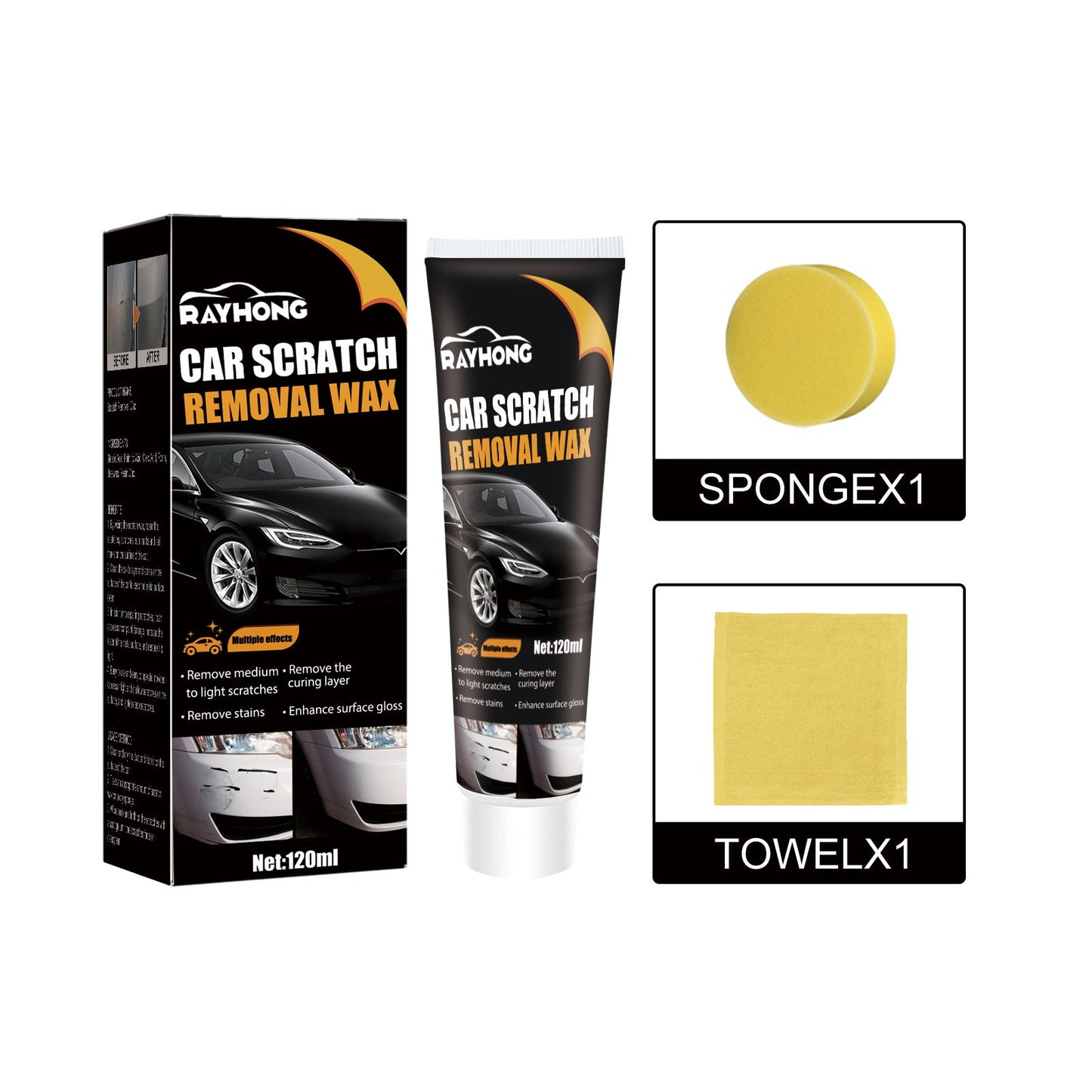 Buvala™-🔥49%🔥Car scratch repair wax🧨A must-have brand new car in the New Year