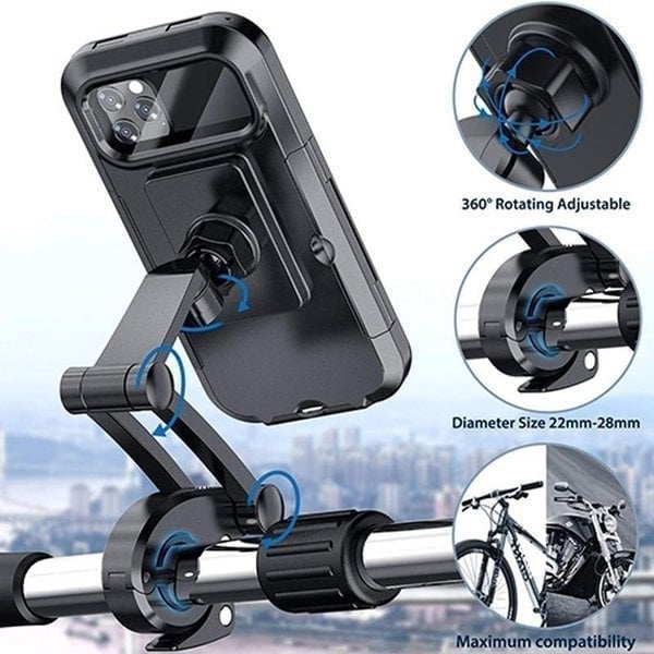 Buvala™-🔥49%OFF🔥Waterproof Bicycle & Motorcycle Phone Holder