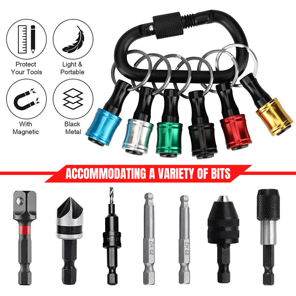 Buvala™-🔥1/4" Hexagonal screwdriver head bracket hiking buckle