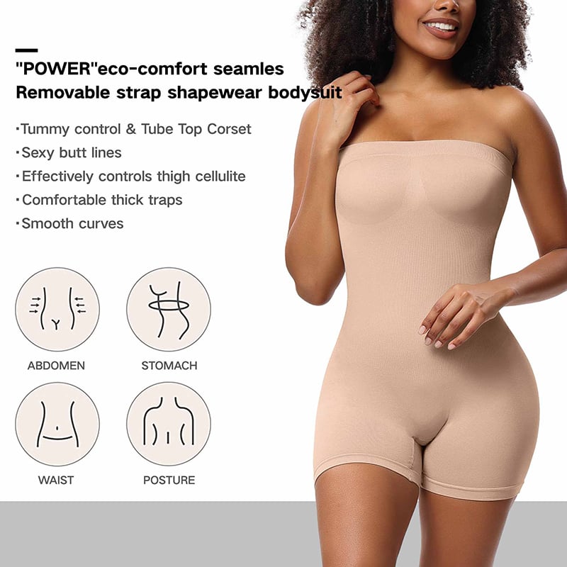 Buvala™-Bodysuit Shapewear with Removable Strap