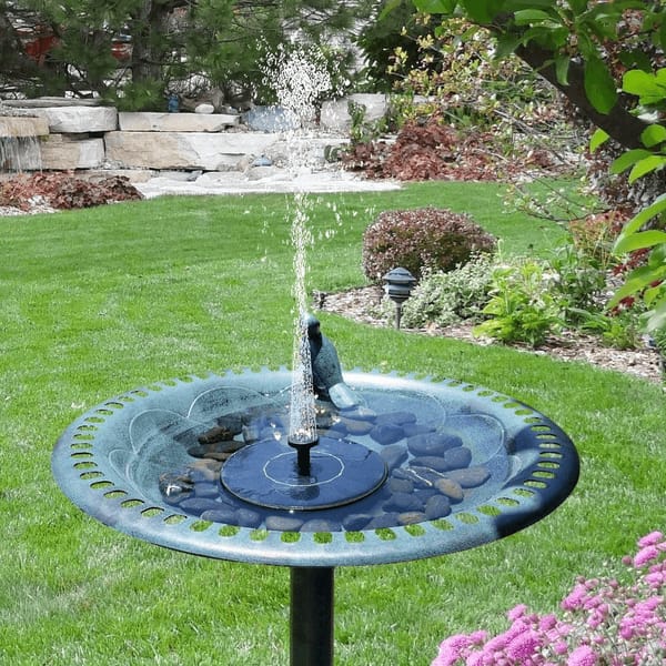 Buvala™-🎁Best Mother's Day Gift Of 2024🎁 - Solar outdoor fountain-The perfect garden decoration