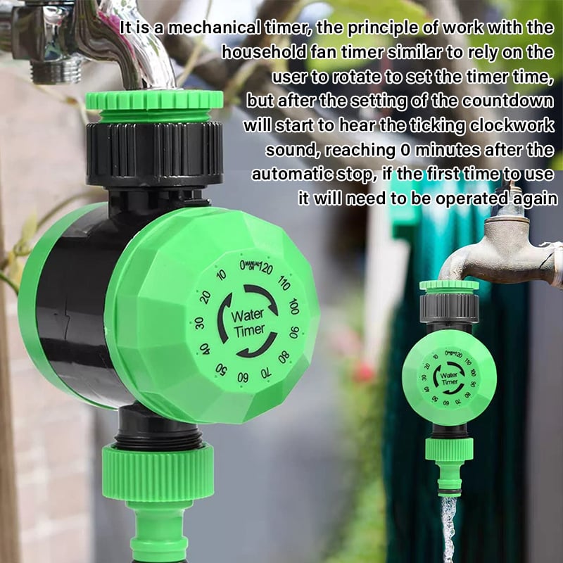 Buvala™-🔥2024 SALE - Mechanical Watering Hose Timer (Up to 120Min)