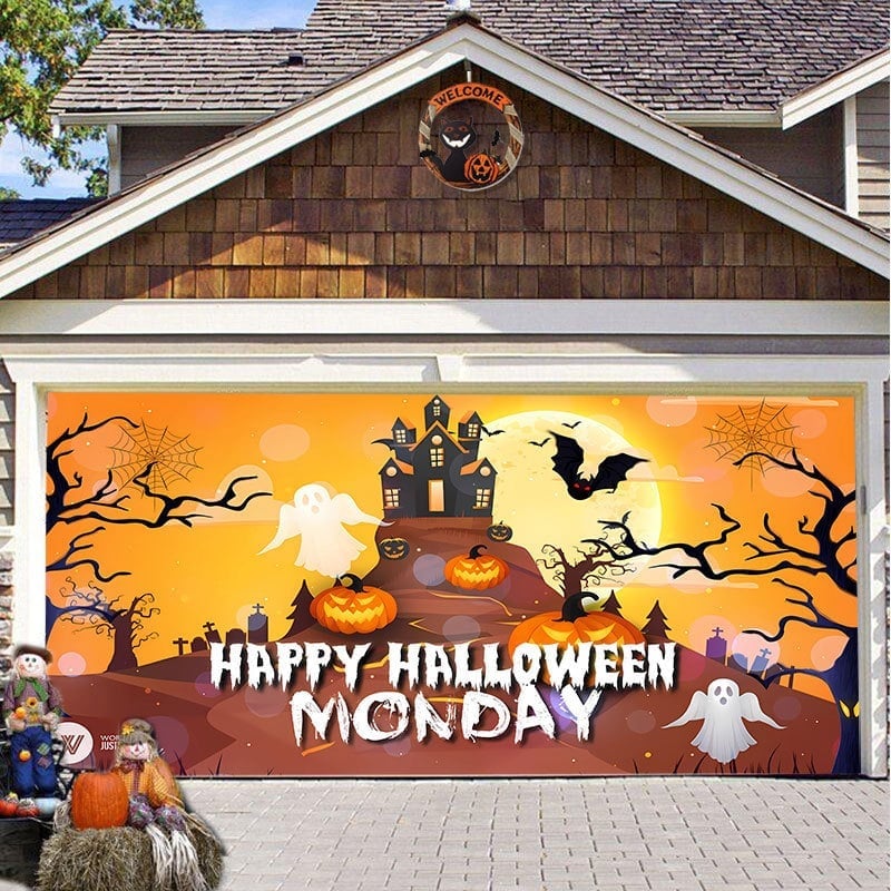 Buvala™-Hot Sale-Halloween 2024 Garage Door Decoration