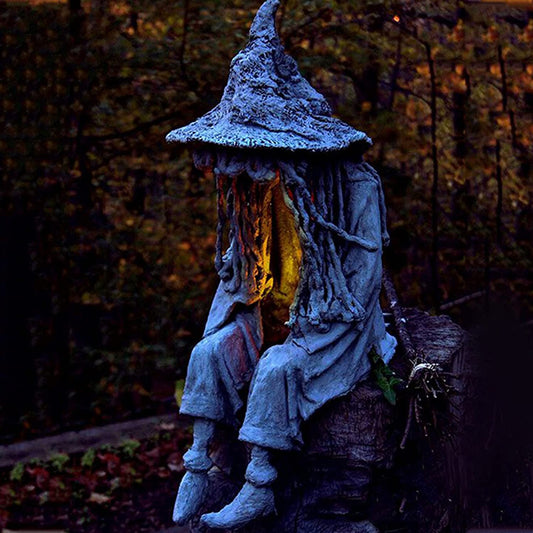 Buvala™-Halloween Witch Ghoul Solar Energy Lamp