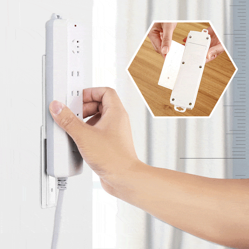 Buvala™-(🔥Last Day Promotion-48%OFF)Adhesive Punch-free Socket Holder(👍Buy 4 get 6 Free)