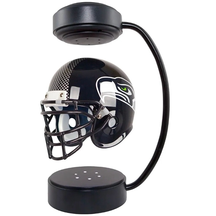 Buvala™-NFL Rotating Levitating Hover Helmet With LED Lighting & Hover Football With Bluetooth Speaker