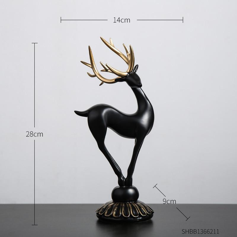 Buvala™-Handmade Golden Deer Animal Figurine