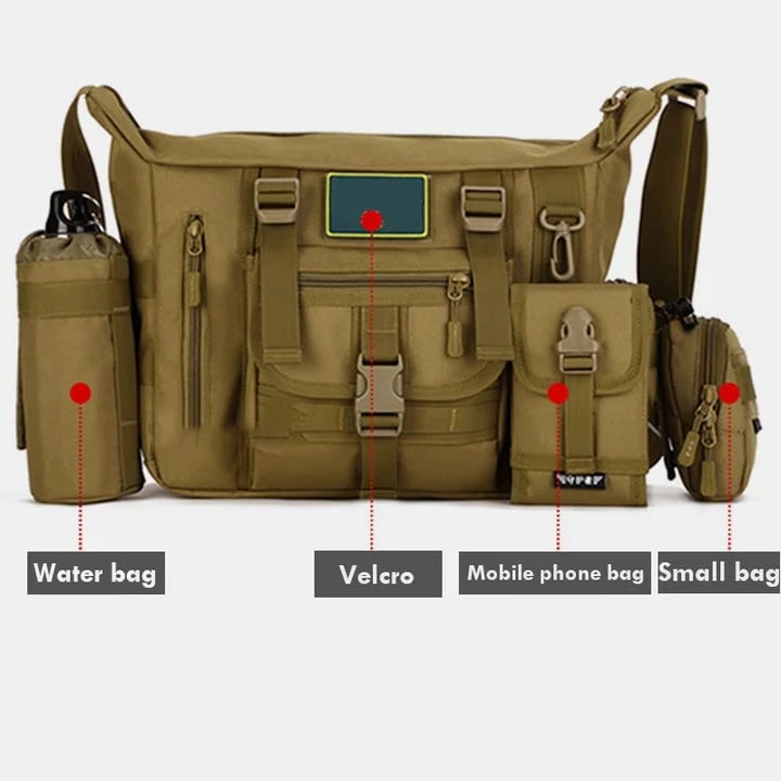 Buvala™-🔥Waterproof Tactical Military Multi-Pocket Crossbody Bag