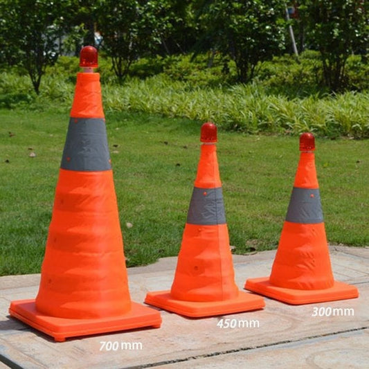 Buvala™-Foldable Traffic Reflective Safety Cone with LED Lights