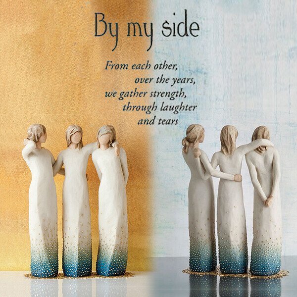 Buvala™-LAST DAY 49% OFF - By My Side, Sculpted Hand-Painted Figure