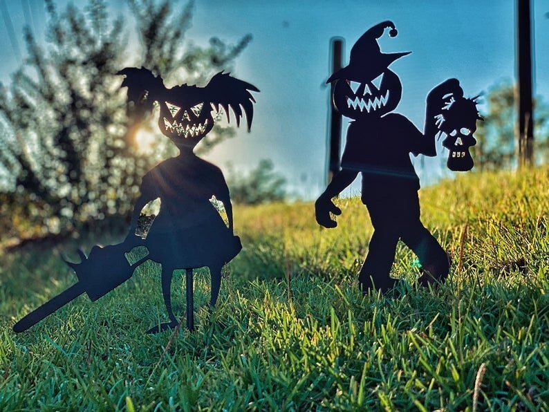 Buvala™-👻Cute and Unique Ghost Zombies - Halloween Yard Decor Metal  Art👻