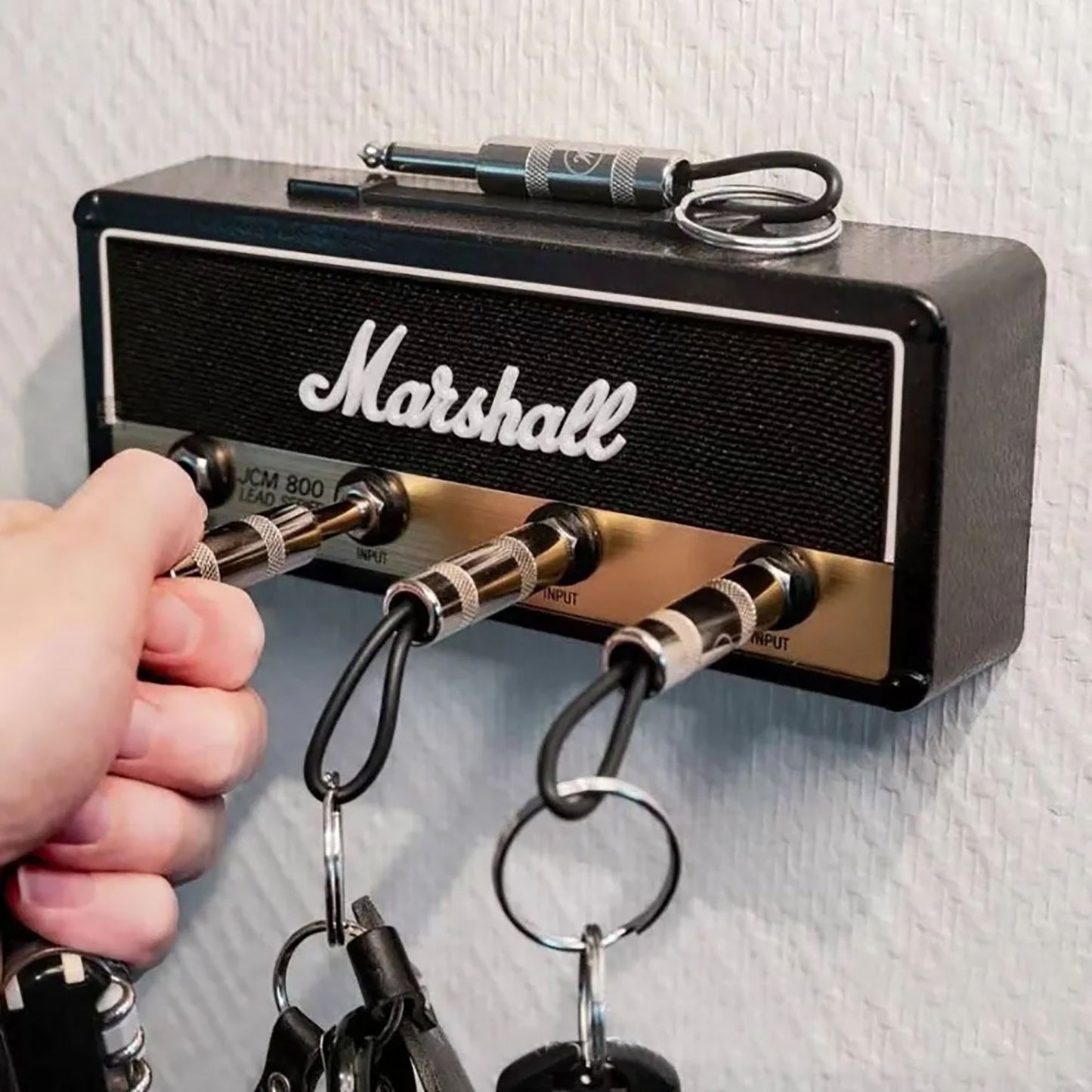 Buvala™-⏰ 🎸🔑Musical Jack Rack Key Holder-Guitarist's Key Organizer