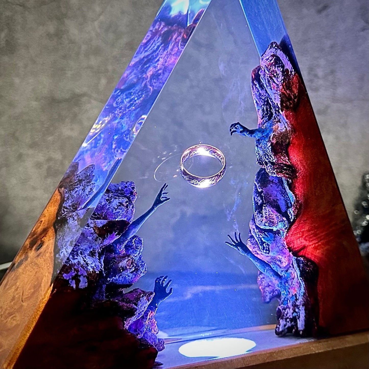 Buvala™-Magic Ring Ocean Resin Night Light