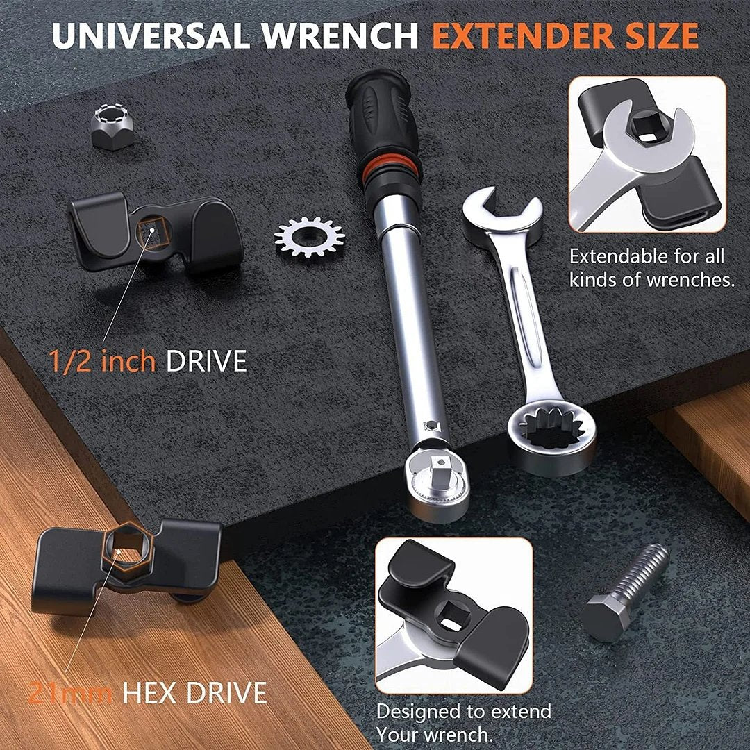 Buvala™-Wrench Extender Wrench Conversion Adapter