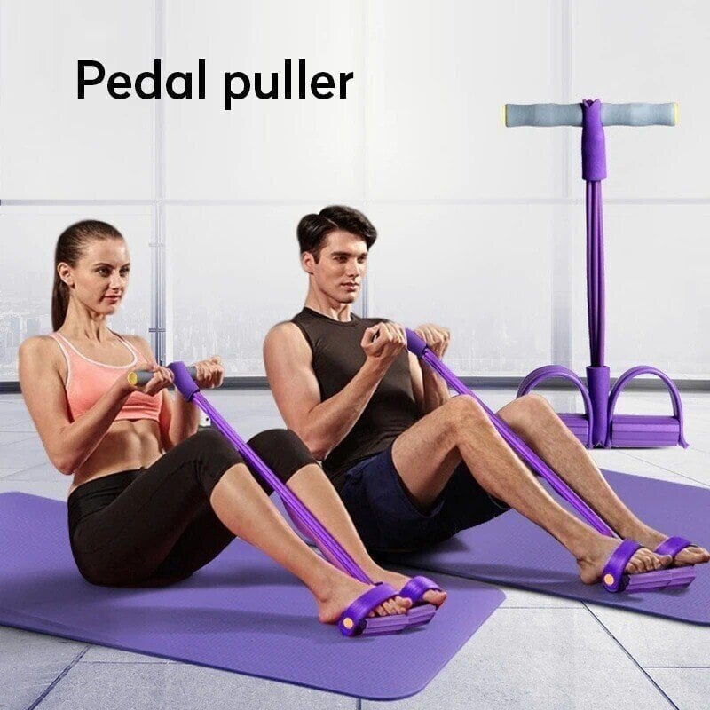 Buvala™-49% OFF🔥32 Fitness Resistance Bands-4 Tube Pedal Ankle Puller