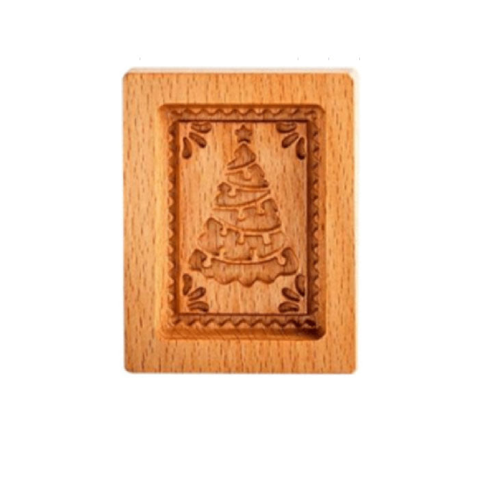 Buvala™-Wood Grain Cookie Knife - Cookie Embossing Mould