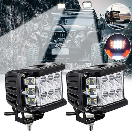 Buvala™-3.75” Dual Side Shooter Dual Color Strobe