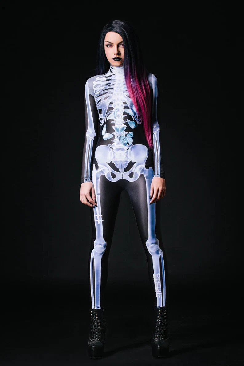 Buvala™-🎃Halloween Sale -SexySkull Bodysuit