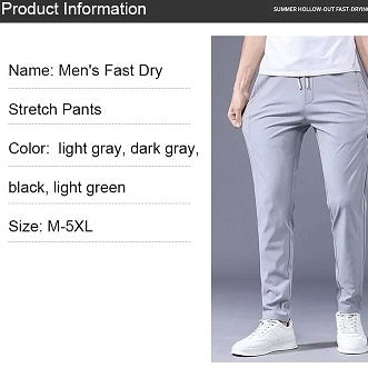 Buvala™-Stretch Pants – Promotion 49% OFF– Men‘s Fast Dry Stretch Pants